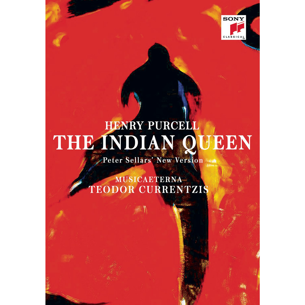 The album cover of Henry Purcell's "The Indian Queen" on Sony Classical.