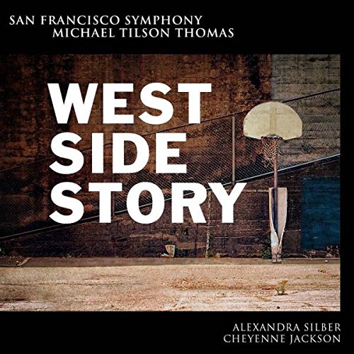 The album cover of the San Francisco Symphony and Michael Tilson Thomas' performance of "West Side Story"