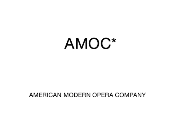 The American Modern Opera Company logo.