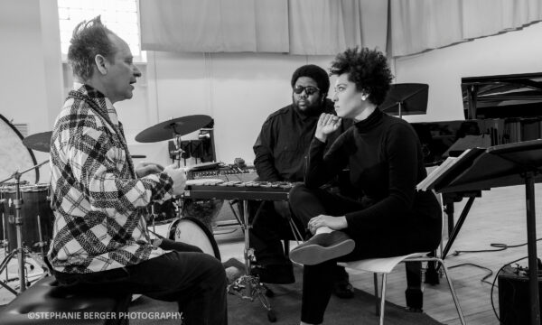 Rehearsal photos of Perle Noire with Julia Bullock and Tyshawn Sorey  directed by Peter Sellers with musicians from International Contemporary Ensemble (ICE), rehearsing at the Park Avenue Armory Artist studios on January 15, 2020.
Credit: Stephanie Berger.