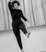 Rehearsal photos of Perle Noire with Julia Bullock and Tyshawn Sorey  directed by Peter Sellers with musicians from International Contemporary Ensemble (ICE), rehearsing at the Park Avenue Armory Artist studios on January 15, 2020.
Credit: Stephanie Berger.