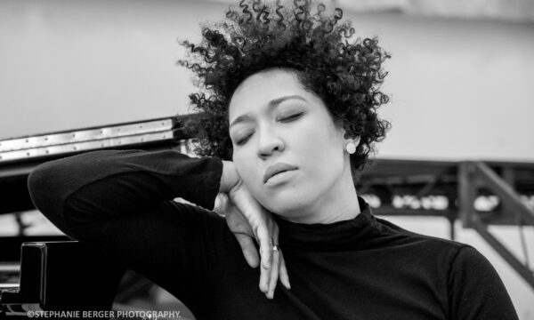 Rehearsal photos of Perle Noire with Julia Bullock and Tyshawn Sorey  directed by Peter Sellers with musicians from International Contemporary Ensemble (ICE), rehearsing at the Park Avenue Armory Artist studios on January 15, 2020.
Credit: Stephanie Berger.