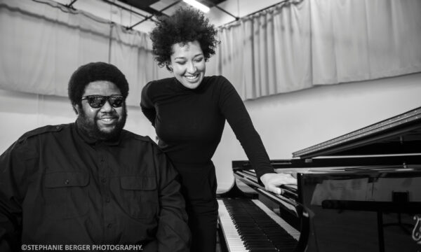Rehearsal photos of Perle Noire with Julia Bullock and Tyshawn Sorey  directed by Peter Sellers with musicians from International Contemporary Ensemble (ICE), rehearsing at the Park Avenue Armory Artist studios on January 15, 2020.
Credit: Stephanie Berger.
