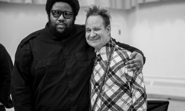 Rehearsal photos of Perle Noire with Julia Bullock and Tyshawn Sorey  directed by Peter Sellers with musicians from International Contemporary Ensemble (ICE), rehearsing at the Park Avenue Armory Artist studios on January 15, 2020.
Credit: Stephanie Berger.